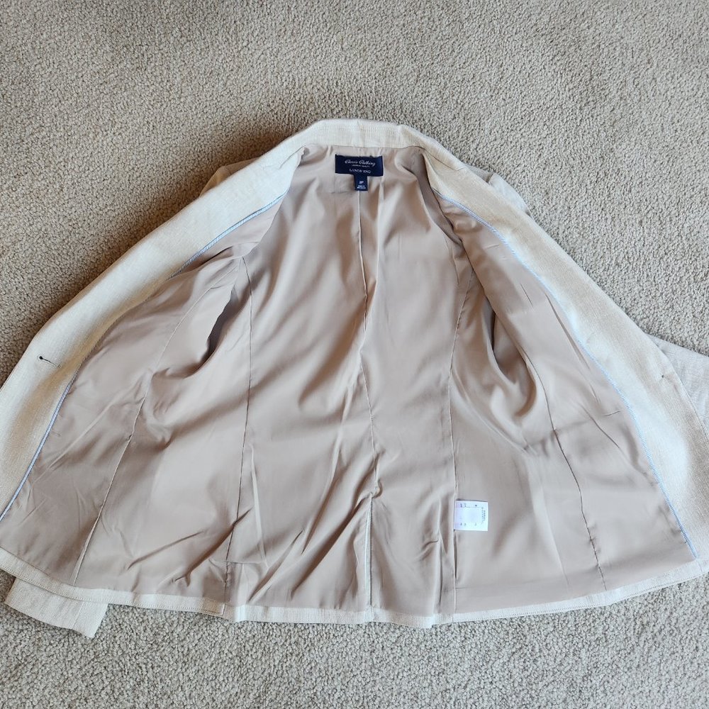 NEW Linen suit work career professional office - Picture 2 of 16